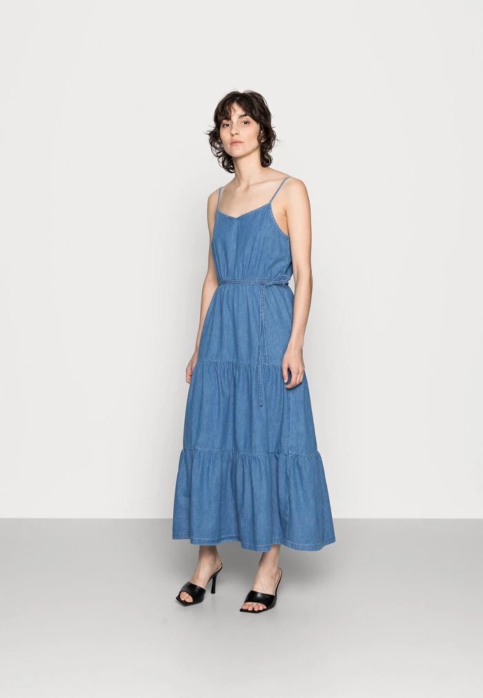 Peignoir ANNA FIELD Anna Field Maxi Dress Bleu Femme | PST-7373575